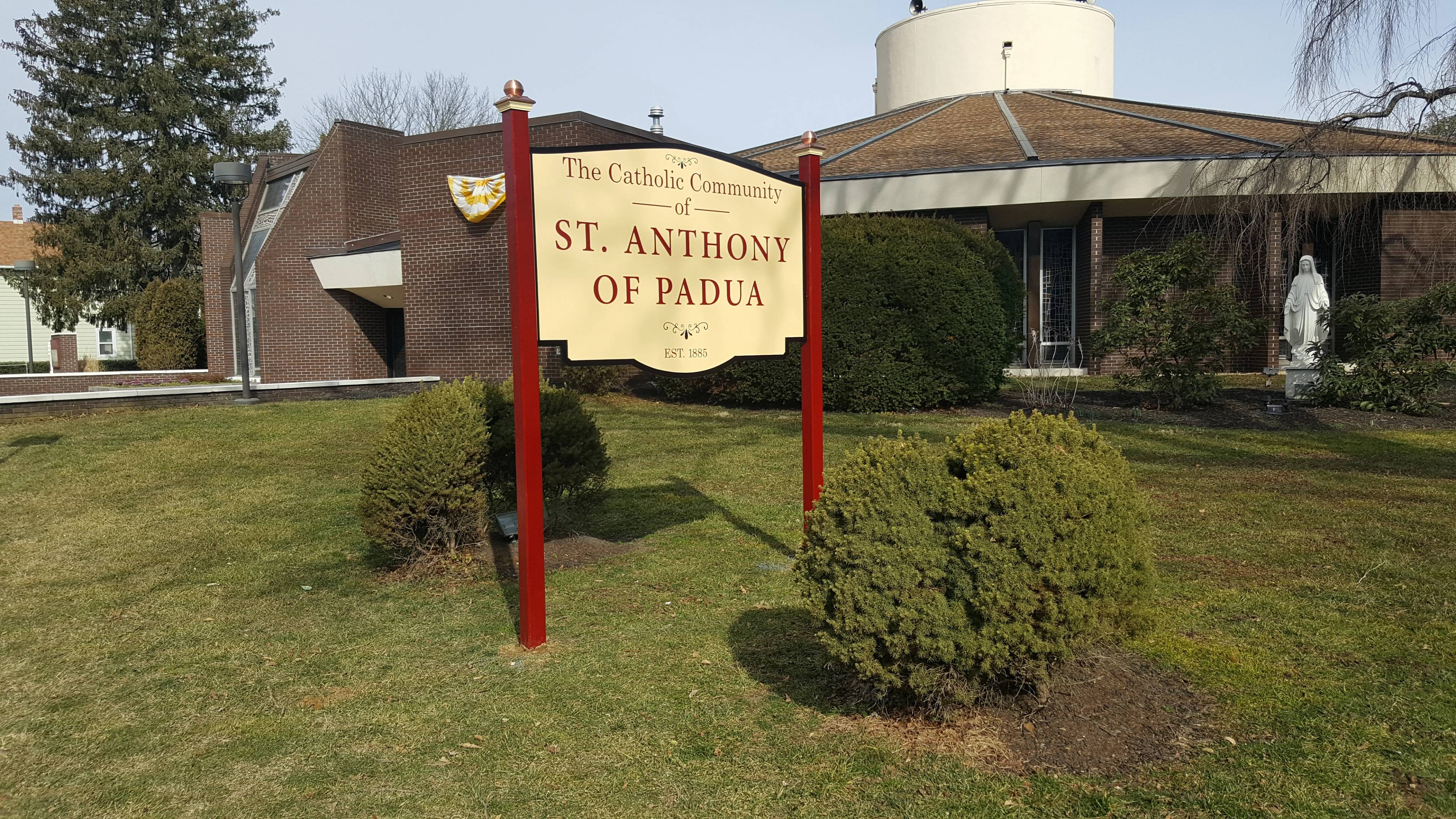 Church Post & Panel Sign