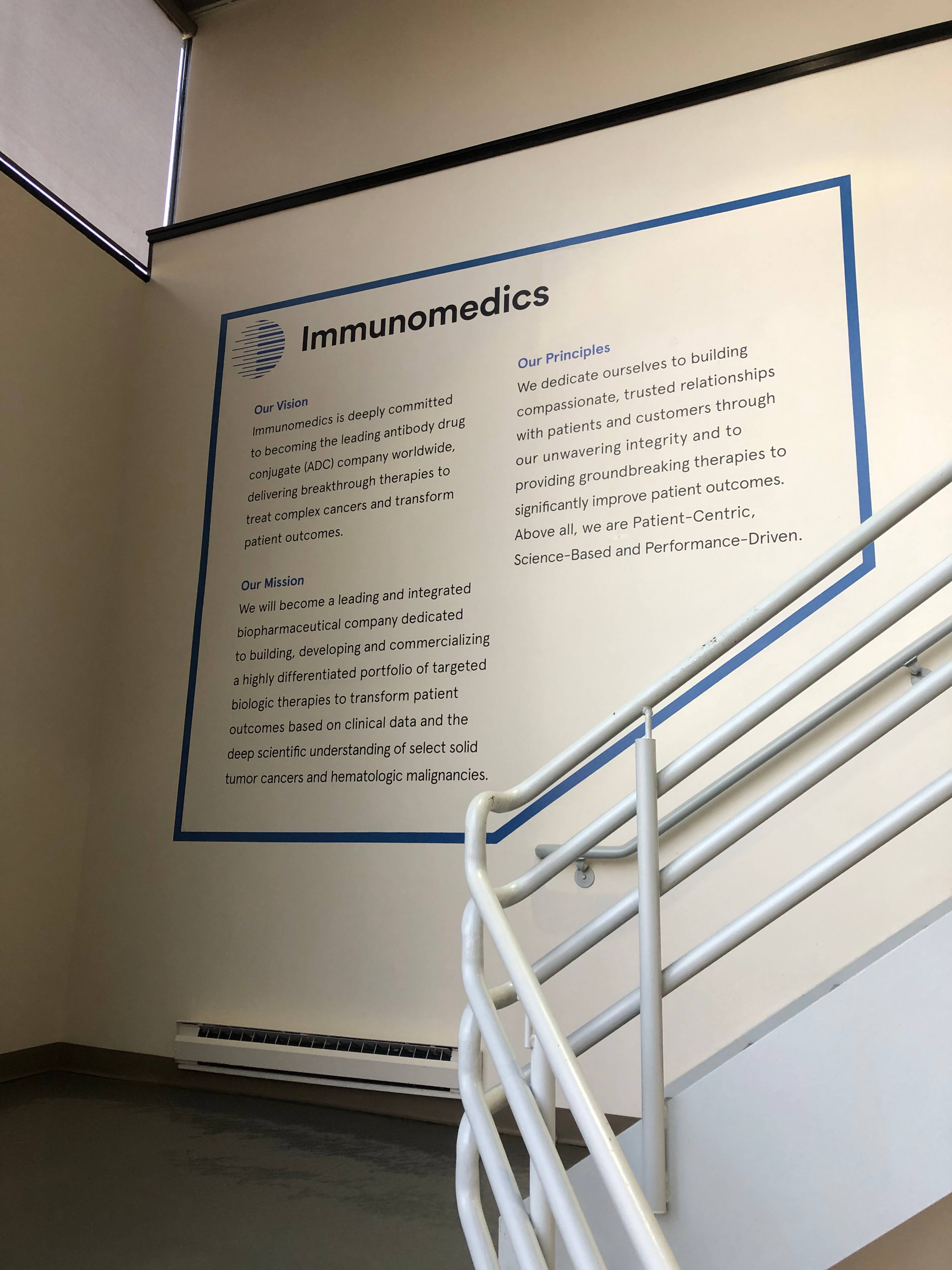 Custom Stairwell Wall Graphics 
