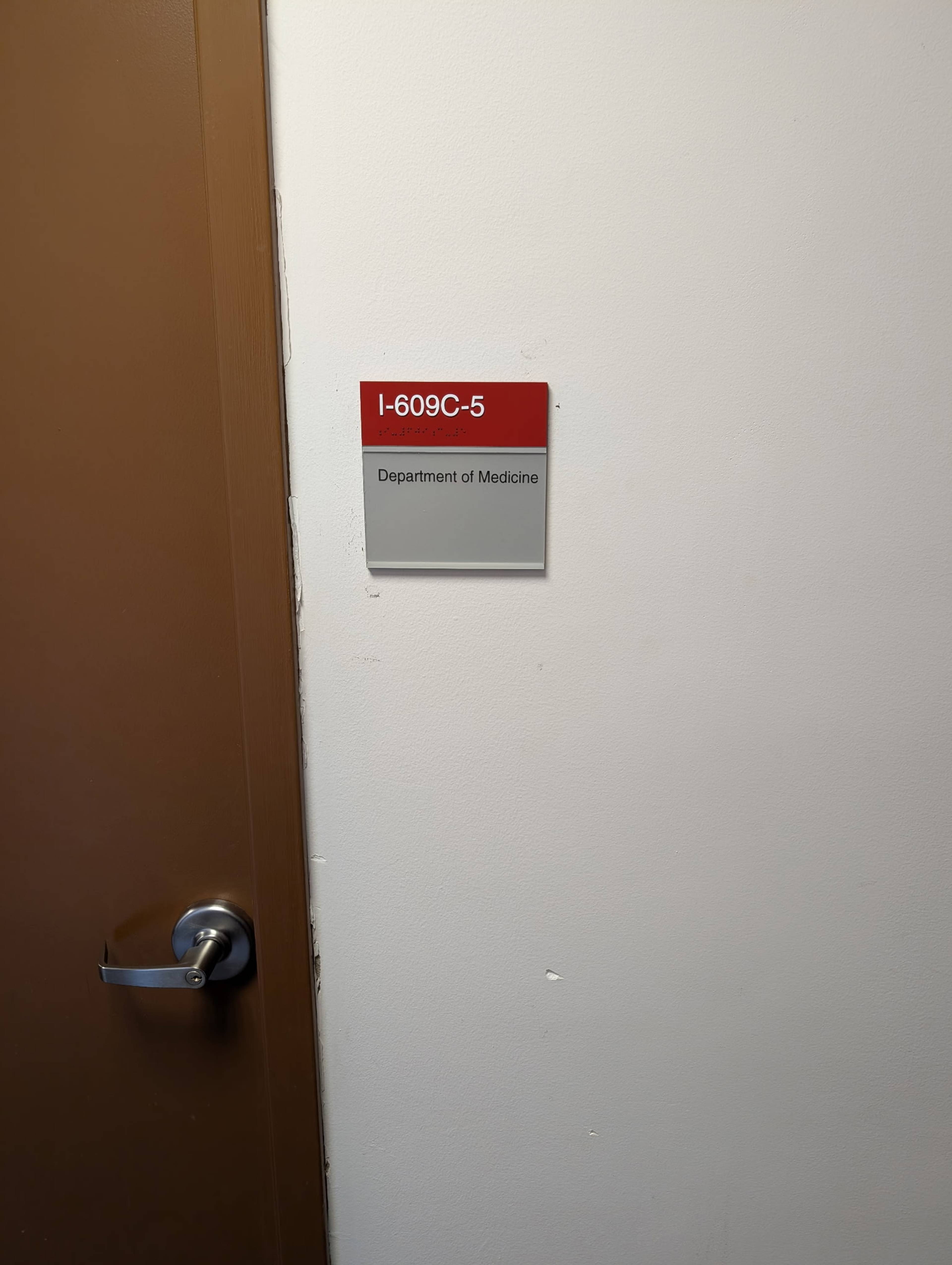 Rutgers Office Room Signs
