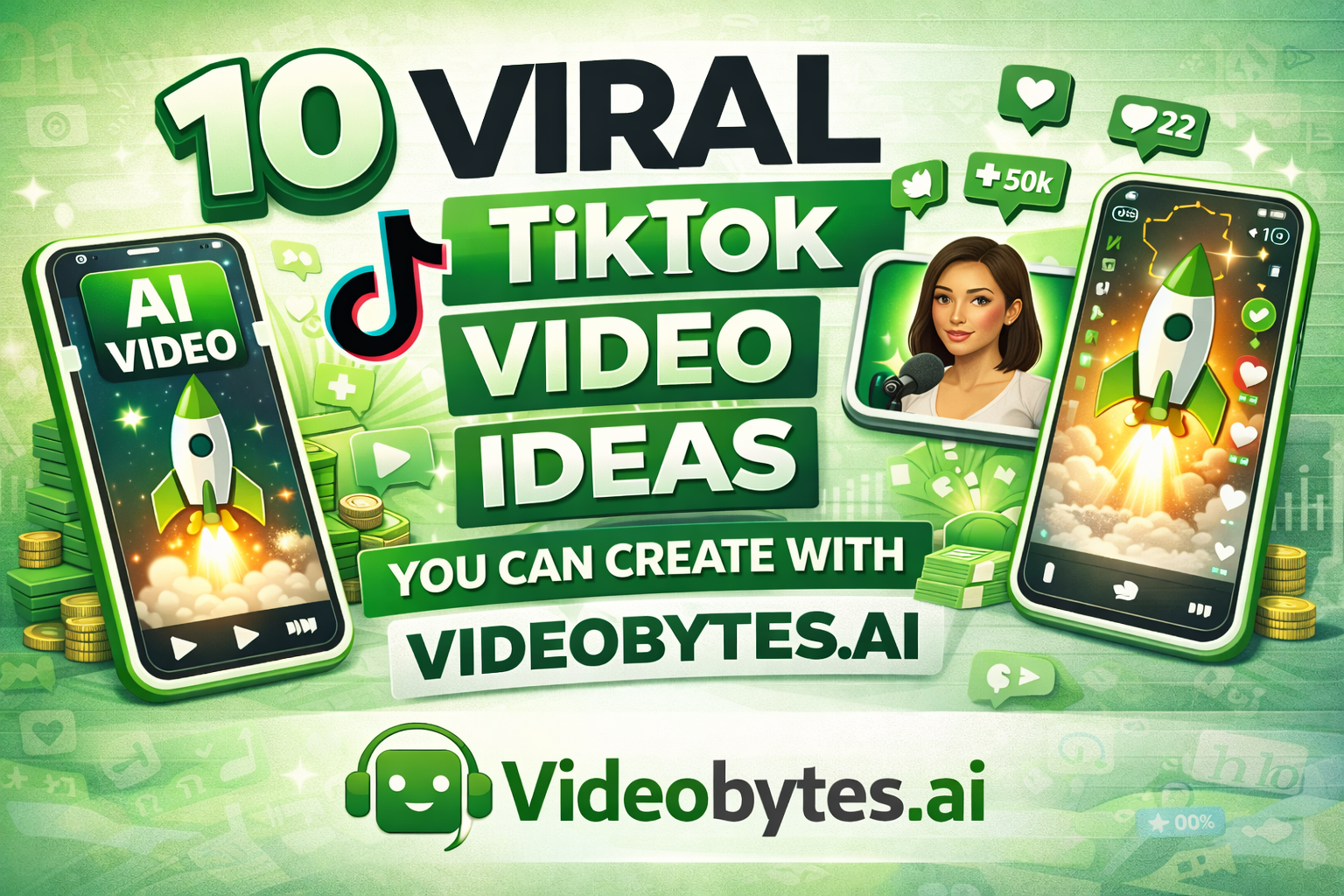 10 Viral TikTok Video Ideas You Can Create with Videobytes.ai