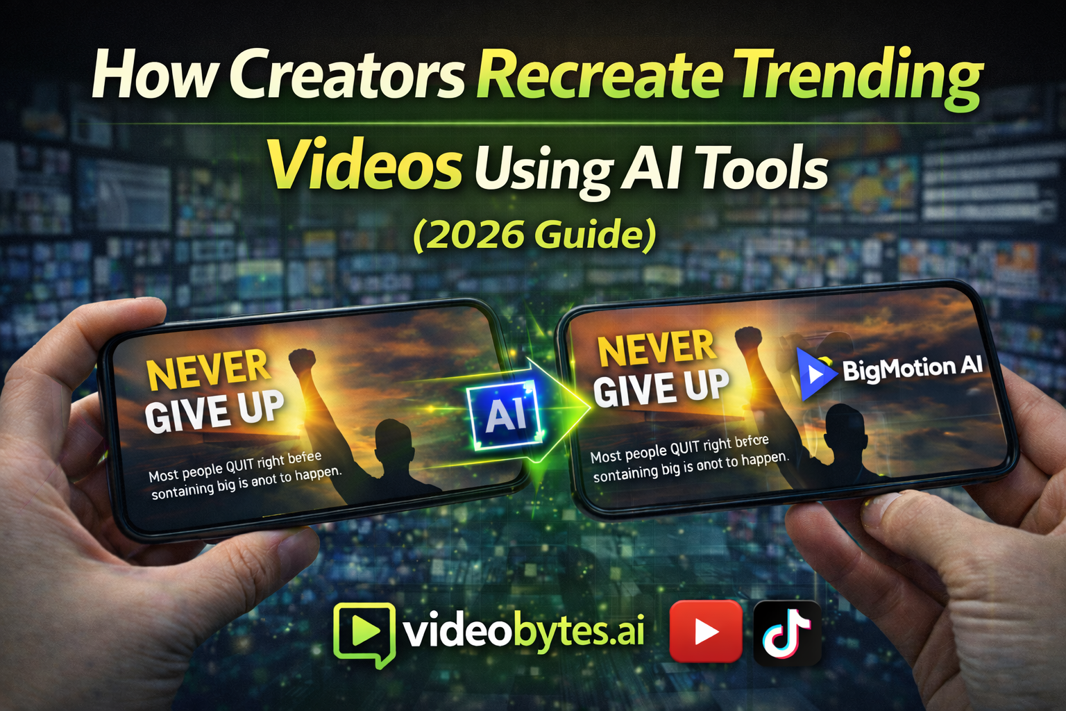 How Creators Recreate Trending Videos Using AI Tools