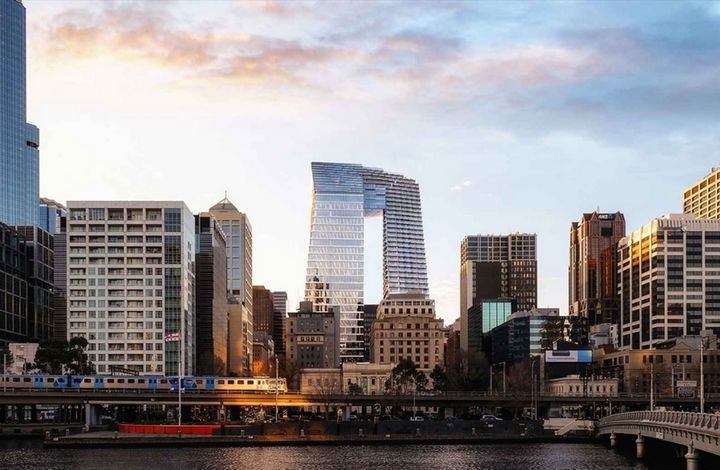 Melbourne City Skyline