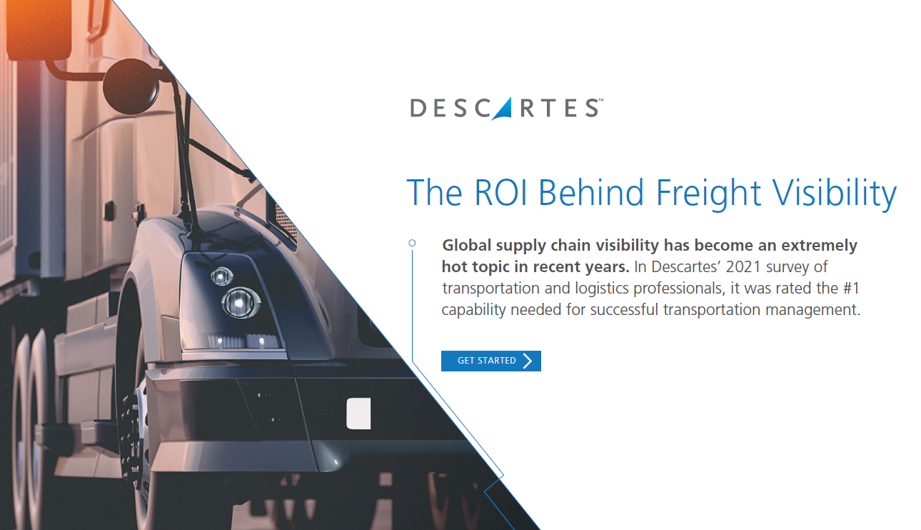 ROI Behind Freight Visibility