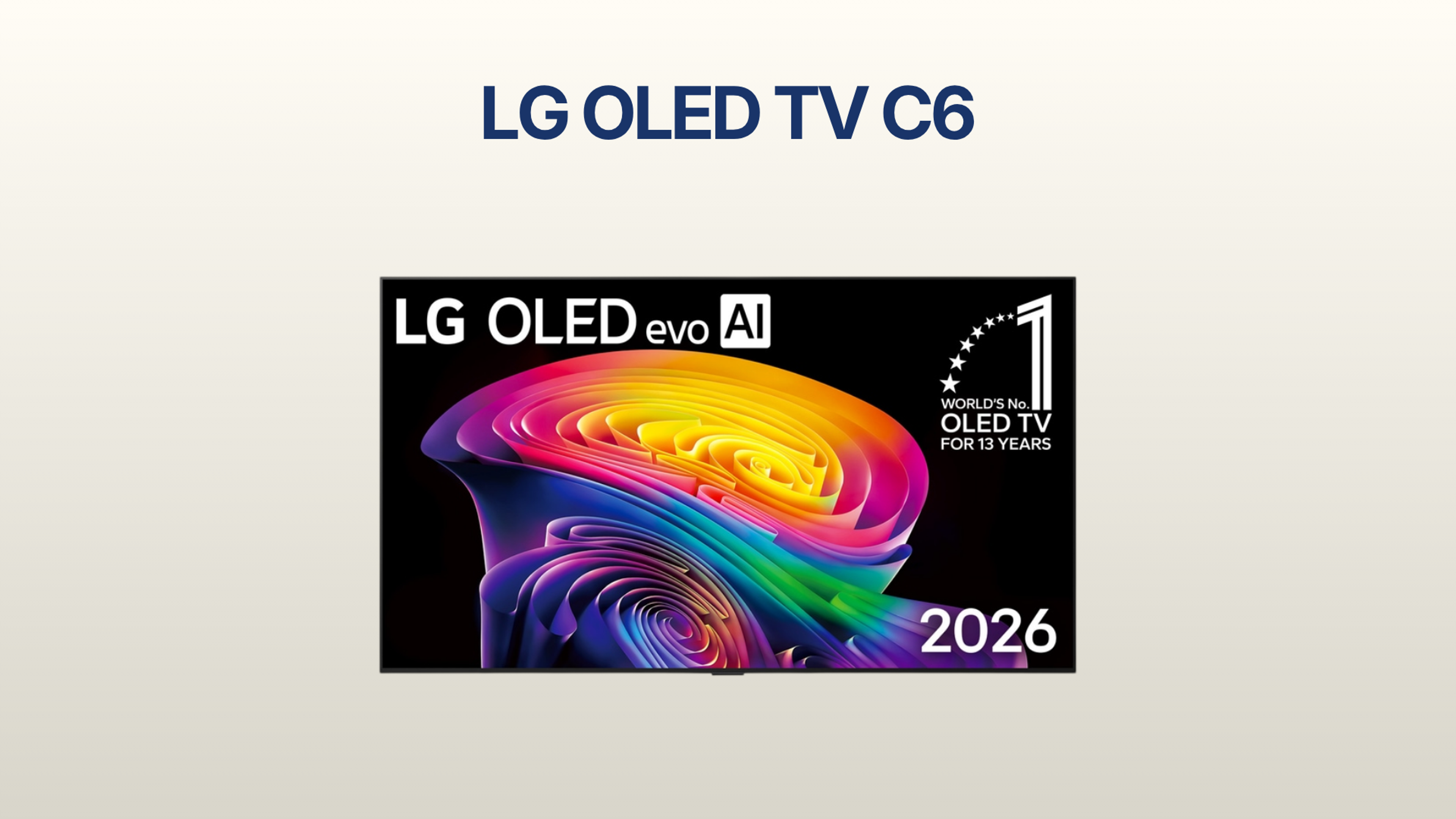 รูปภาพหน้าปก ทีวี LG OLED 4K รุ่น C6