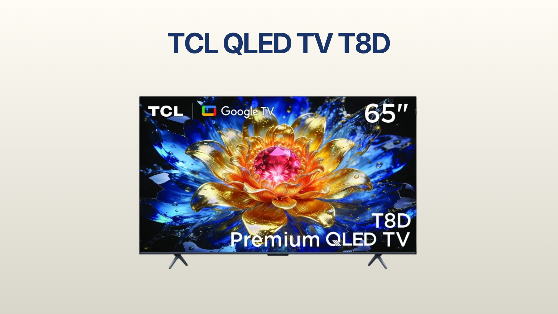 รูปภาพหน้าปก ทีวี TCL รุ่น T8D