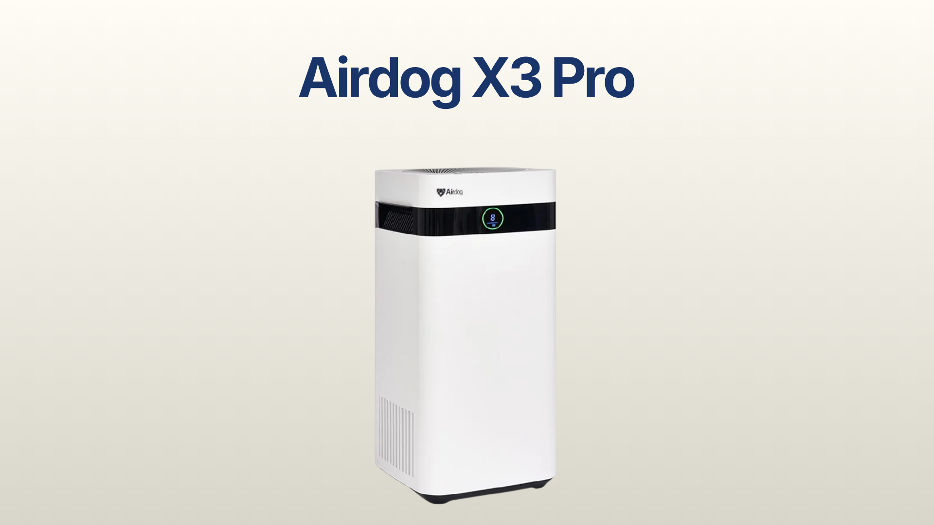 รูปภาพหน้าปก เครื่องฟอกอากาศ Airdog รุ่น X3 Pro