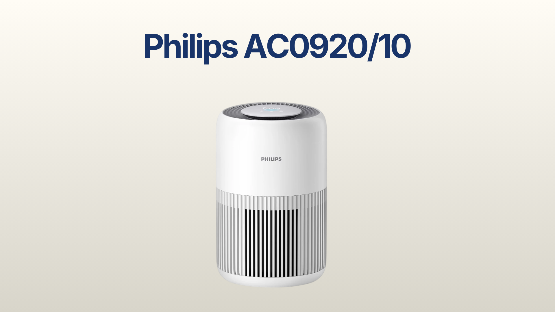รูปภาพหน้าปก เครื่องฟอกอากาศ Philips รุ่น Philips AC0920/10