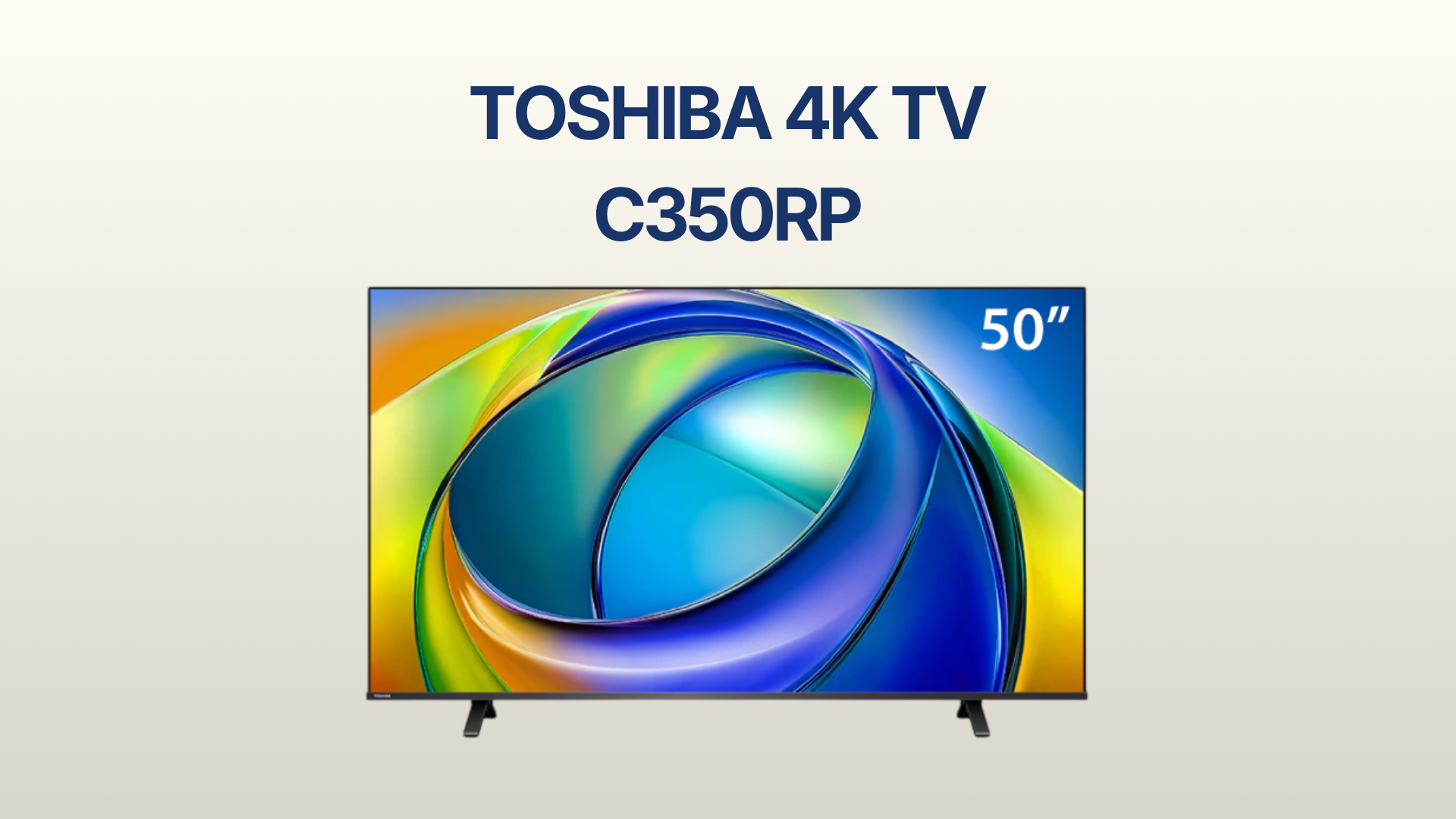 รูปภาพหน้าปก ทีวี Toshiba รุ่น C350RP