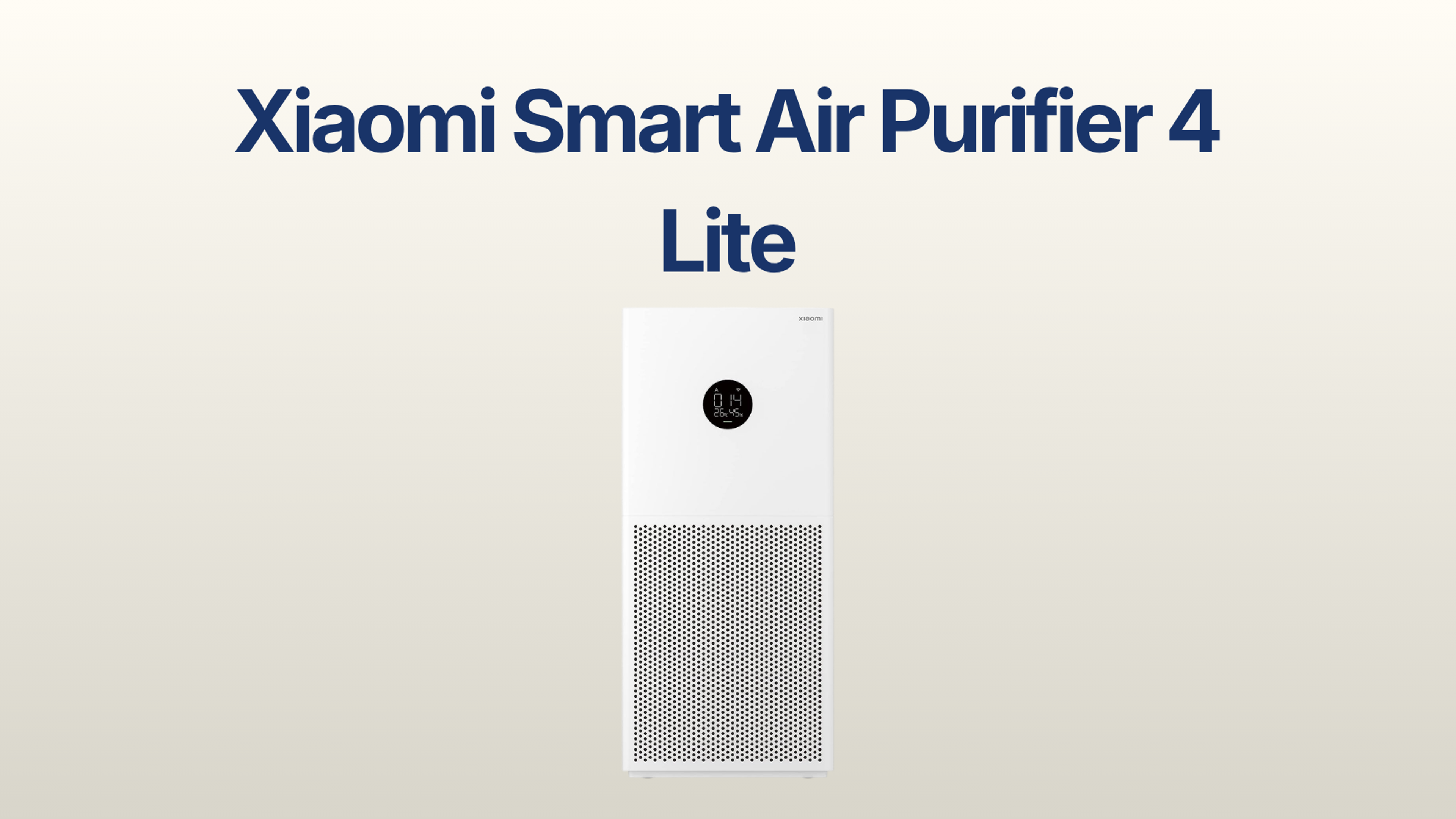 รูปภาพหน้าปก เครื่องฟอกอากาศ Xiaomi Smart Air Purifier 4 Lite