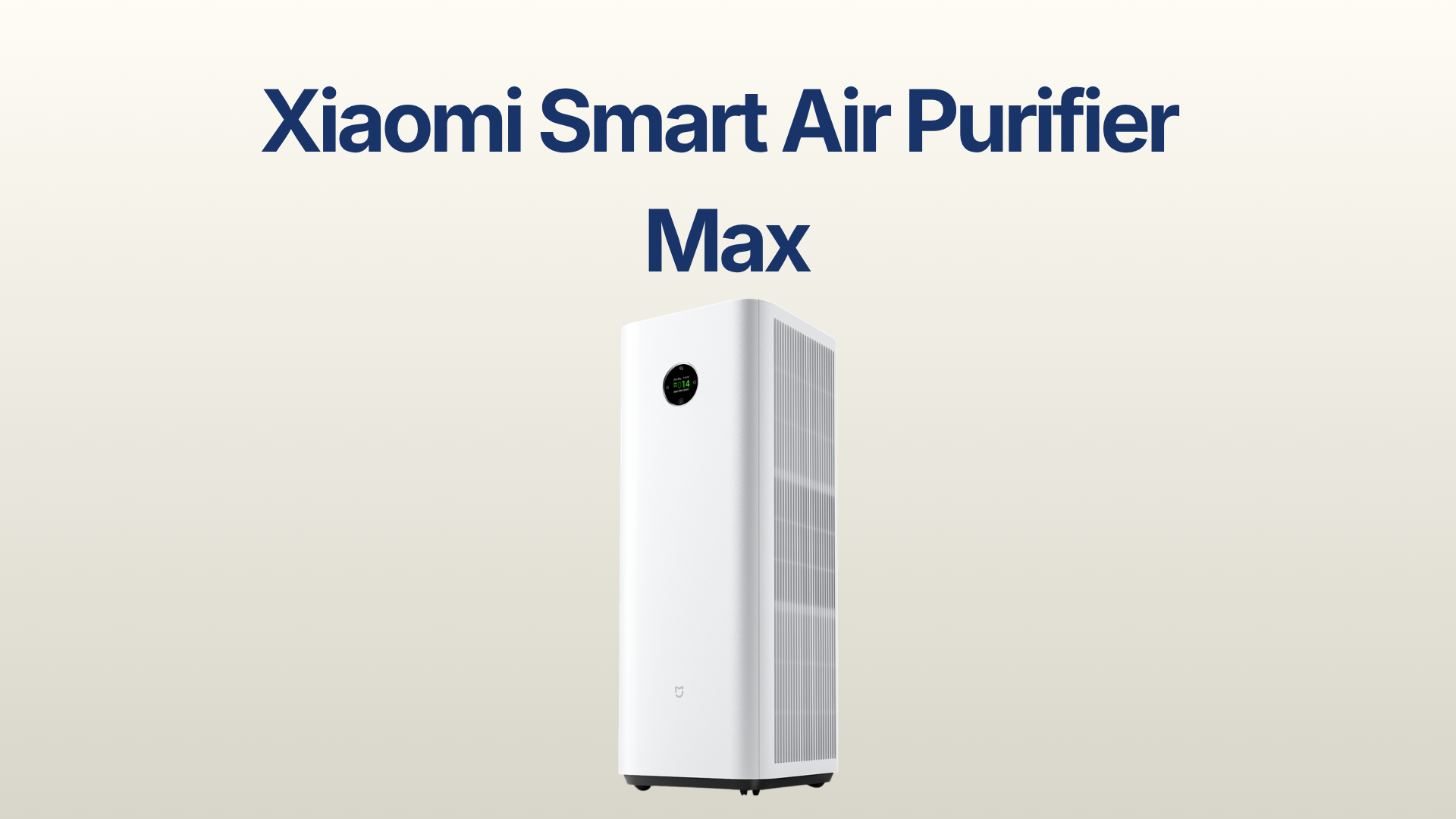 รูปภาพหน้าปก เครื่องฟอกอากาศ Xiaomi Smart Air Purifier Max