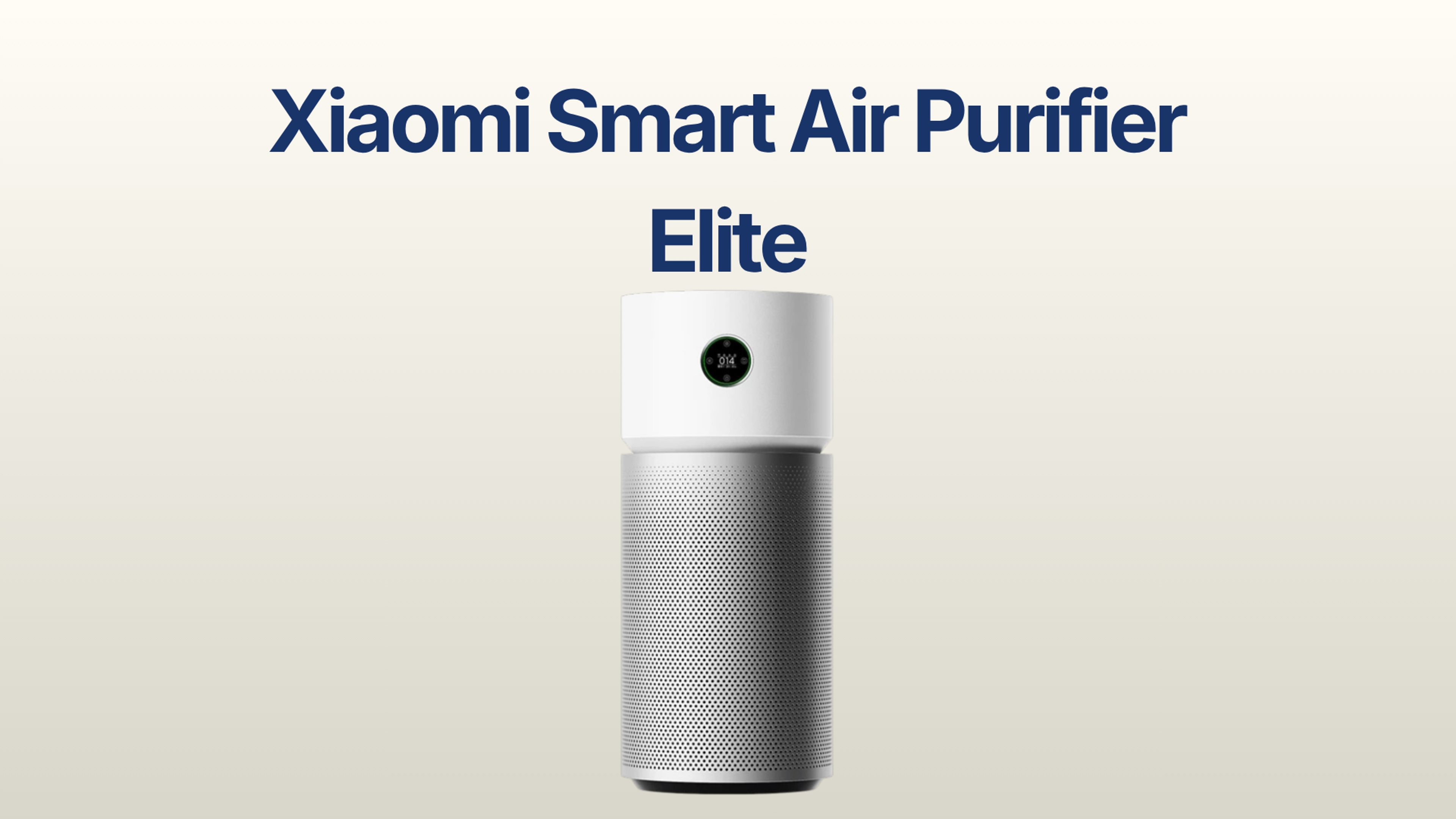 รูปภาพหน้าปก เครื่องฟอกอากาศ Xiaomi Smart Air Purifier Elite