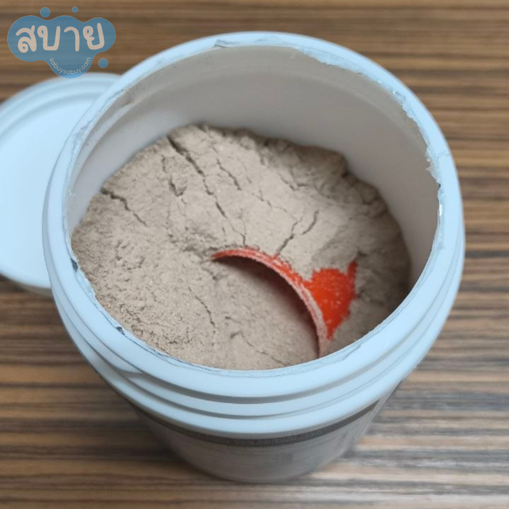 ผงโปรตีนภายในบรรจุภัณฑ์