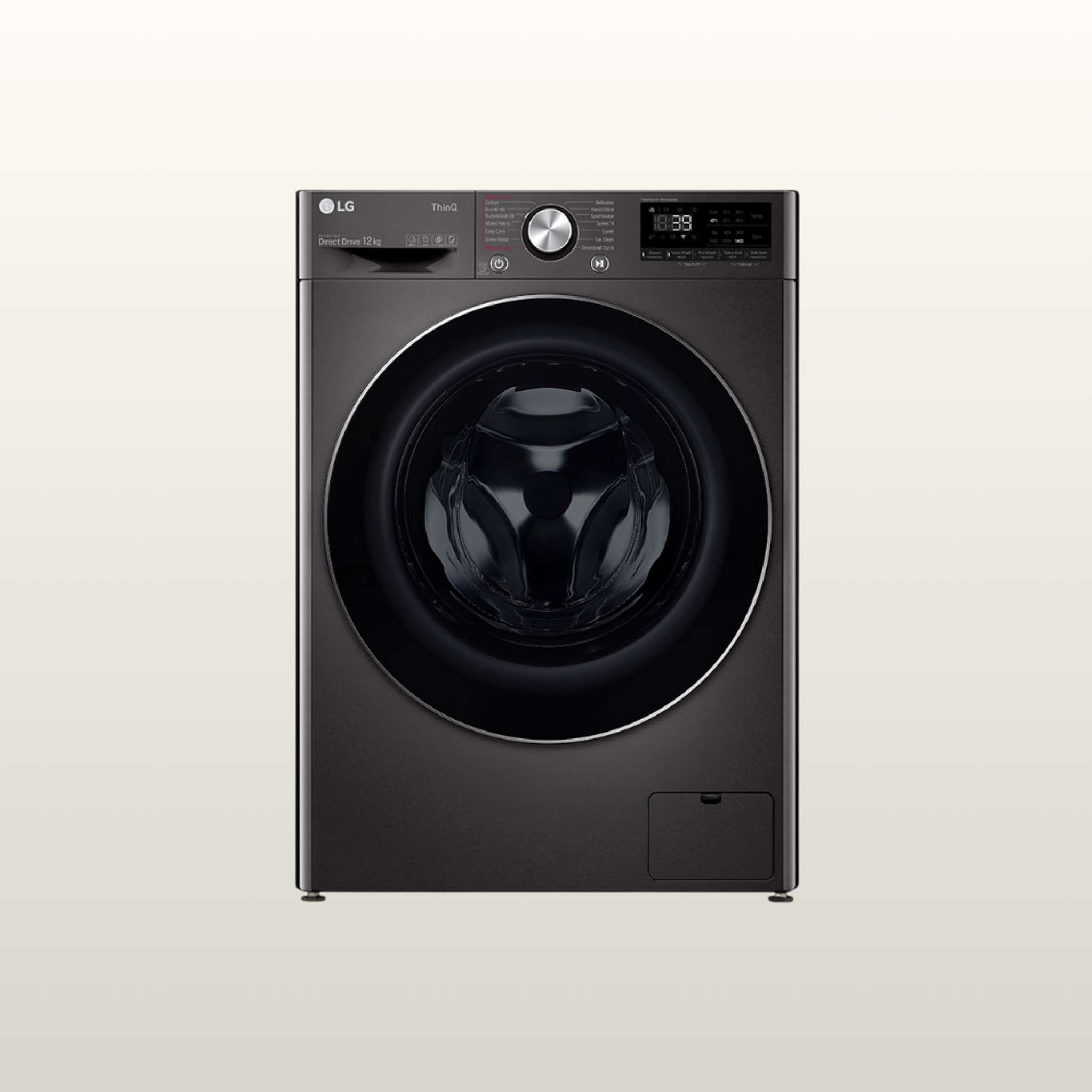 เครื่องซักผ้าฝาหน้า LG 12 กก. รุ่น FV1412S2B 