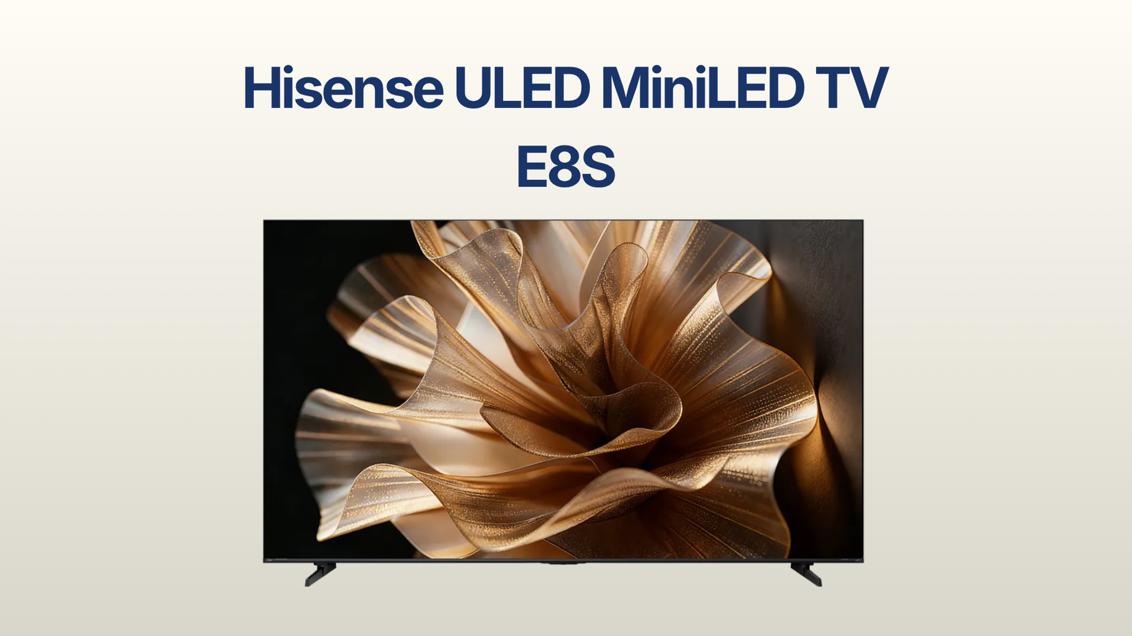 รูปภาพหน้าปก ทีวี Hisense ULED MiniLED รุ่น E8S