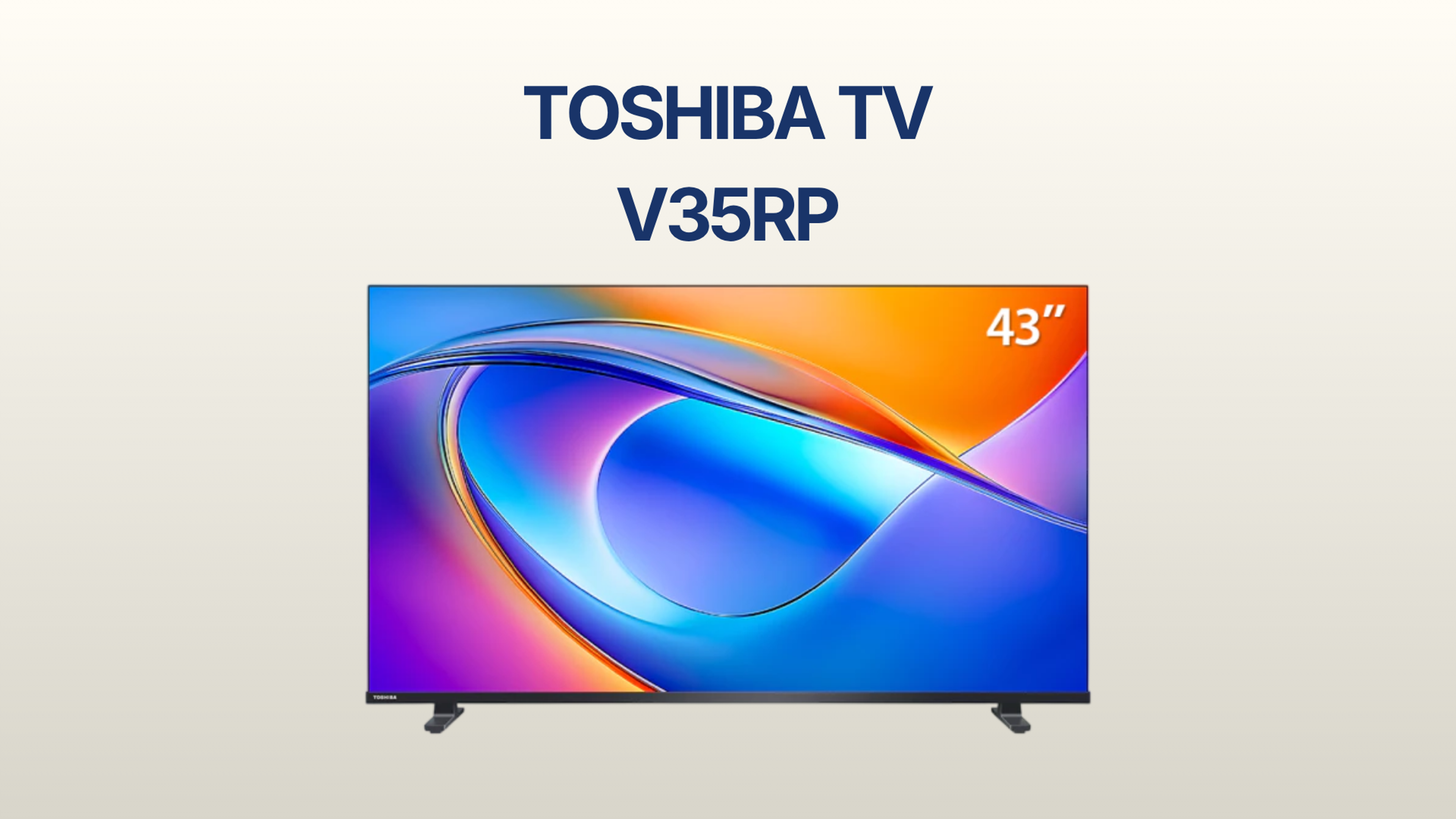 รูปภาพหน้าปก ทีวี Toshiba รุ่น V35RP