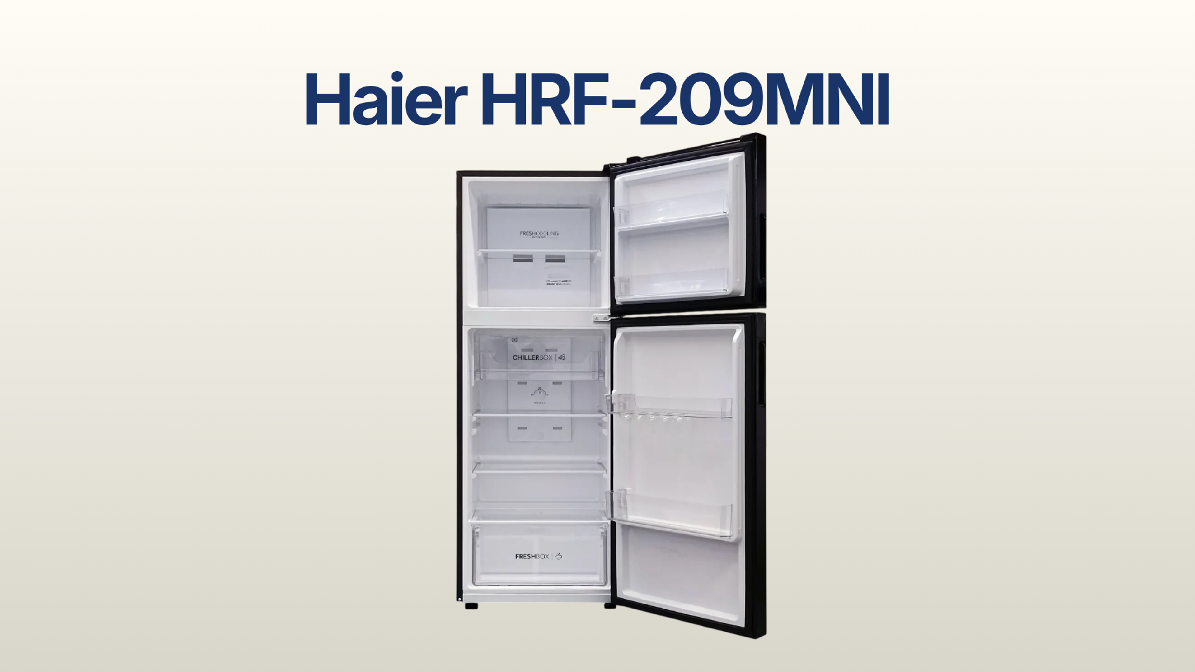 รูปภาพประกอบ ตู้เย็น Haier 2 ประตู 7.6 คิว รุ่น HRF-209MNI