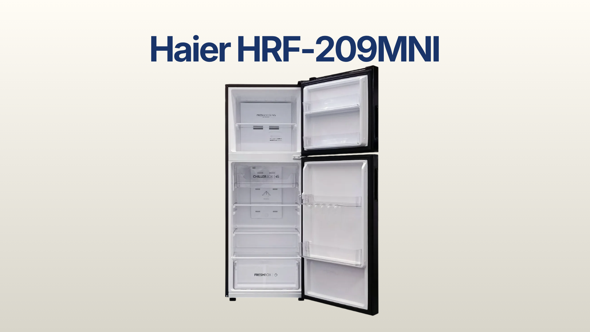 รูปภาพประกอบ ตู้เย็น Haier 2 ประตู 7.6 คิว รุ่น HRF-209MNI