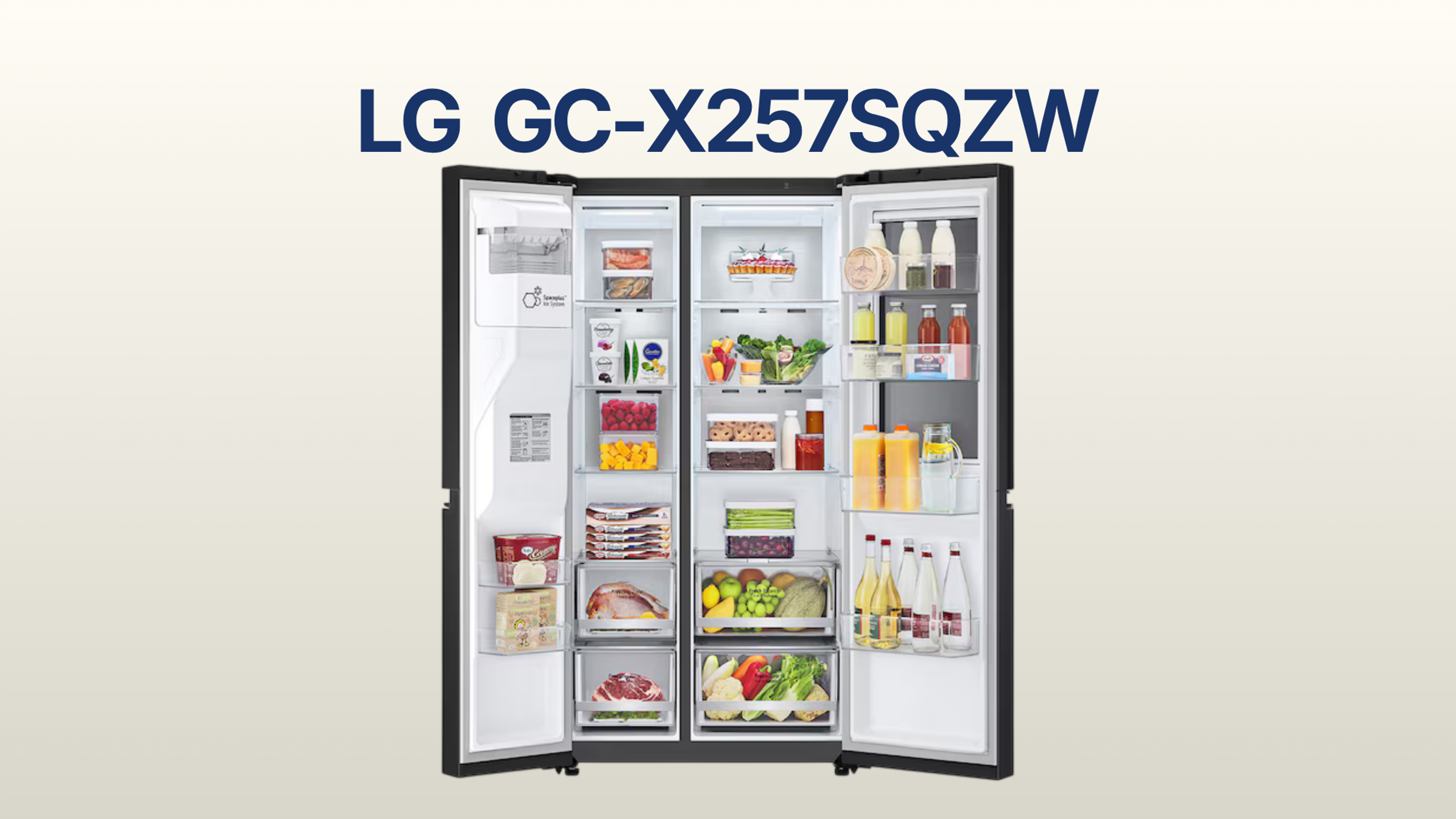 รูปภาพหน้าปก ตู้เย็น LG Instaview Door-in-Door รุ่น GC-X257SQZW