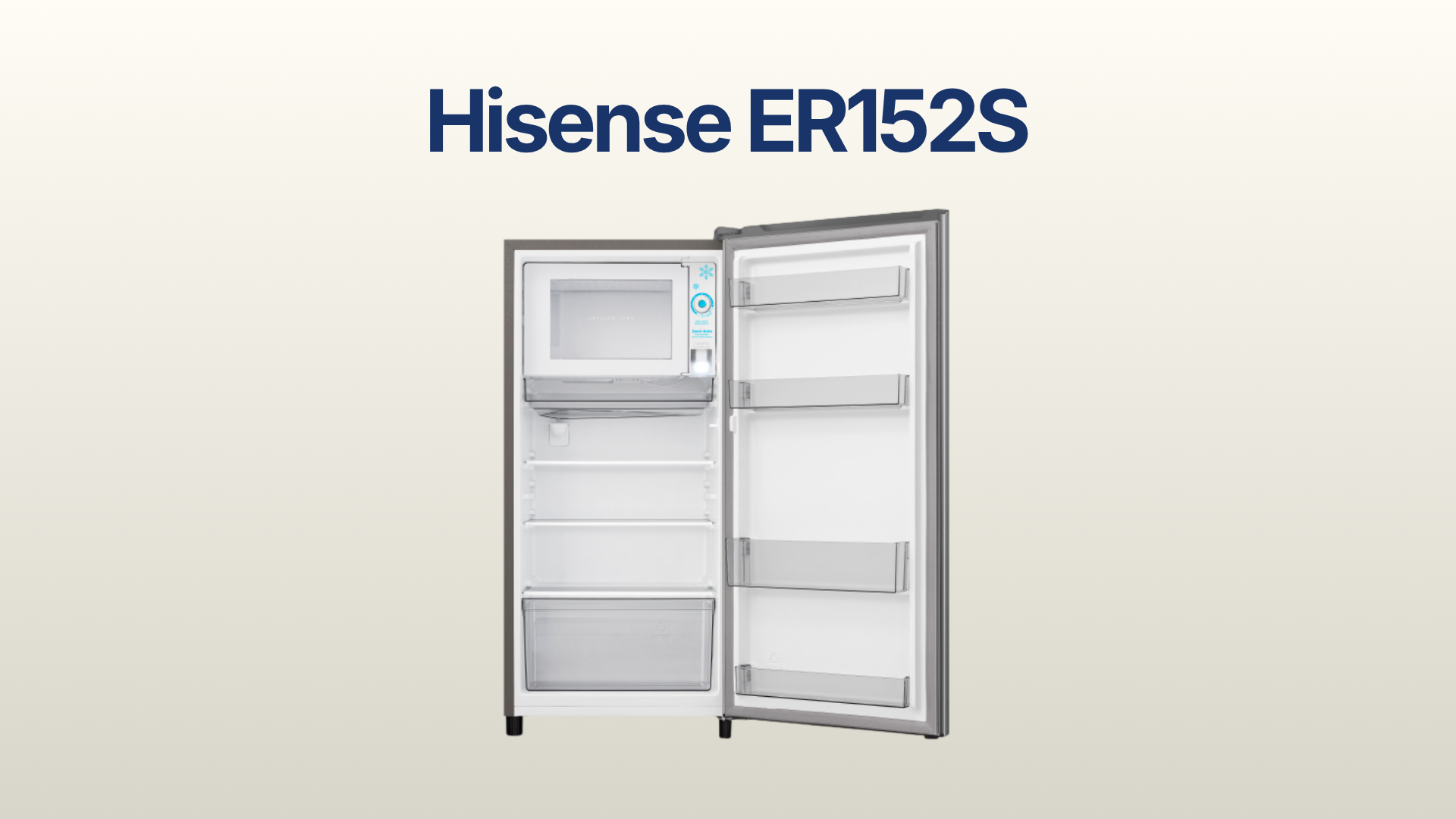 รูปภาพหน้าปก ตู้เย็น Hisense 5.5 คิว รุ่น ER152S