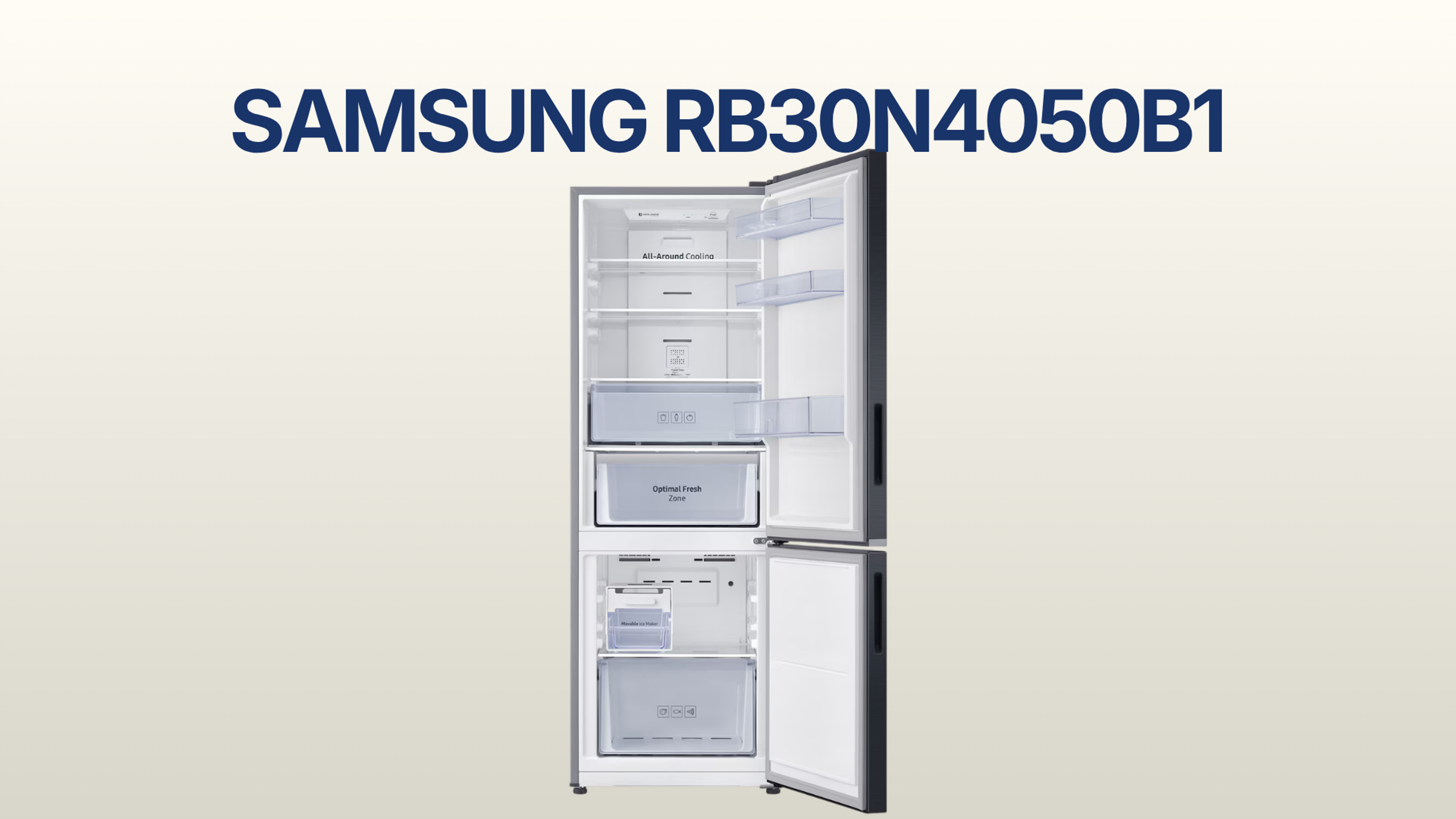 รูปภาพหน้าปก ตู้เย็น SAMSUNG 10.9 รุ่น RB30N4050B1/ST