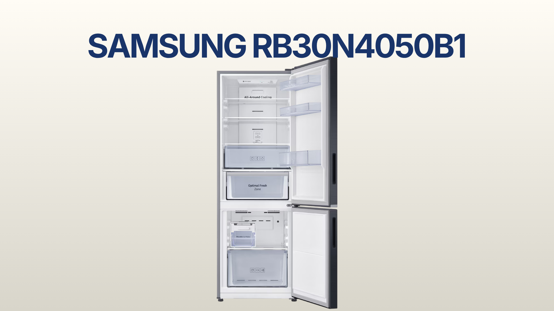 รูปภาพหน้าปก ตู้เย็น SAMSUNG 10.9 รุ่น RB30N4050B1/ST