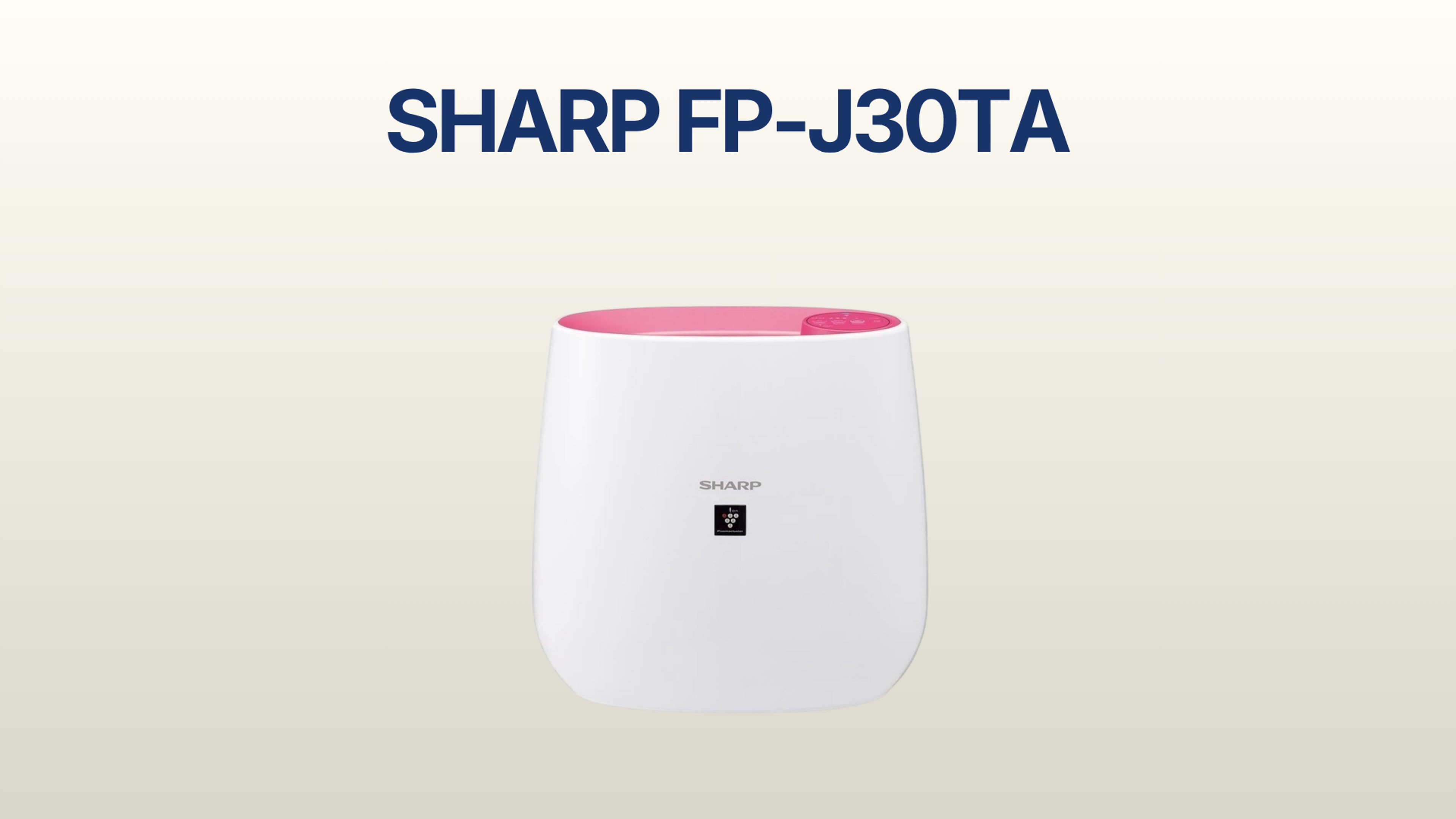 รูปภาพหน้าปก เครื่องฟอกอากาศ SHARP รุ่น FP-J30TA