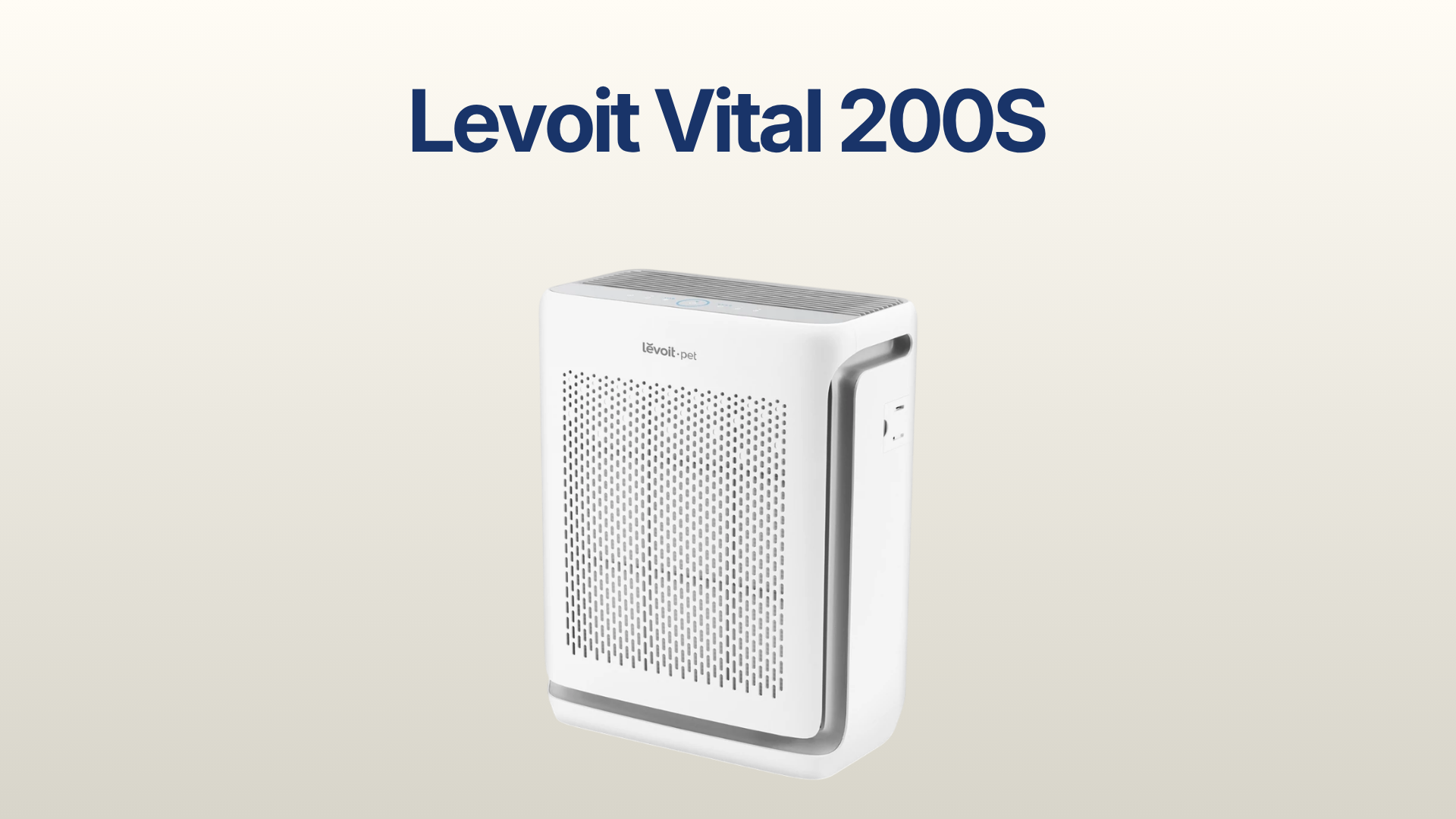 รูปภาพหน้าปก เครื่องฟอกอากาศ Levoit Vital 200S