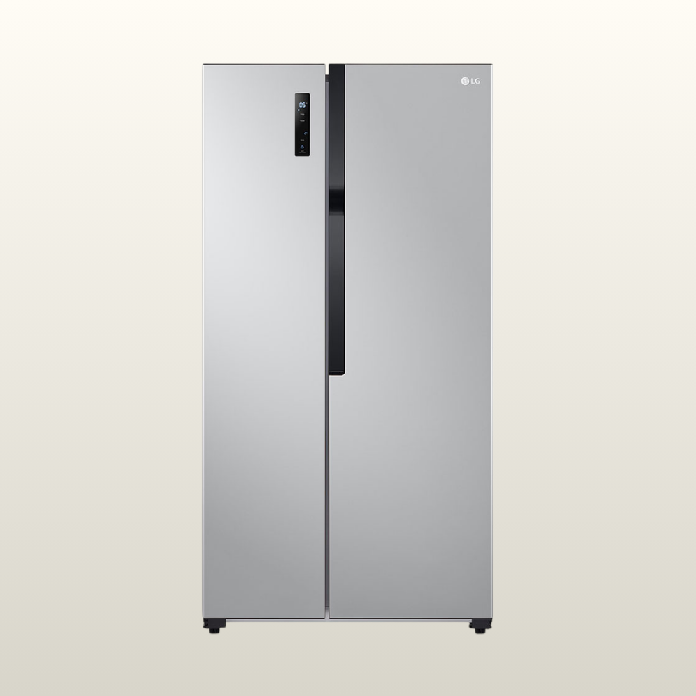 ตู้เย็น LG 2 ประตู Side By Side 18.3 คิว รุ่น GC-B187JQAM