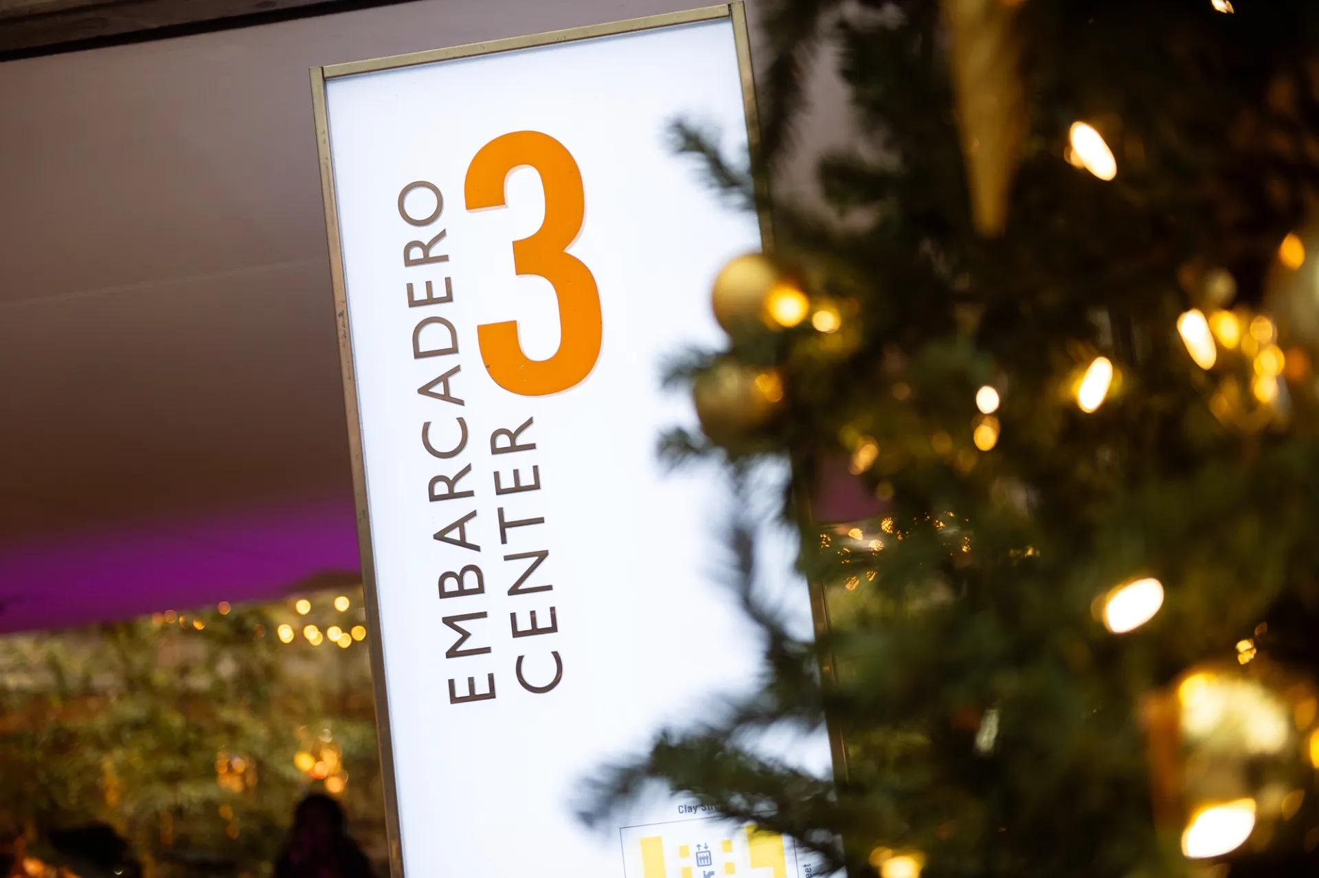 Embarcadero Center Building Lighting Ceremony