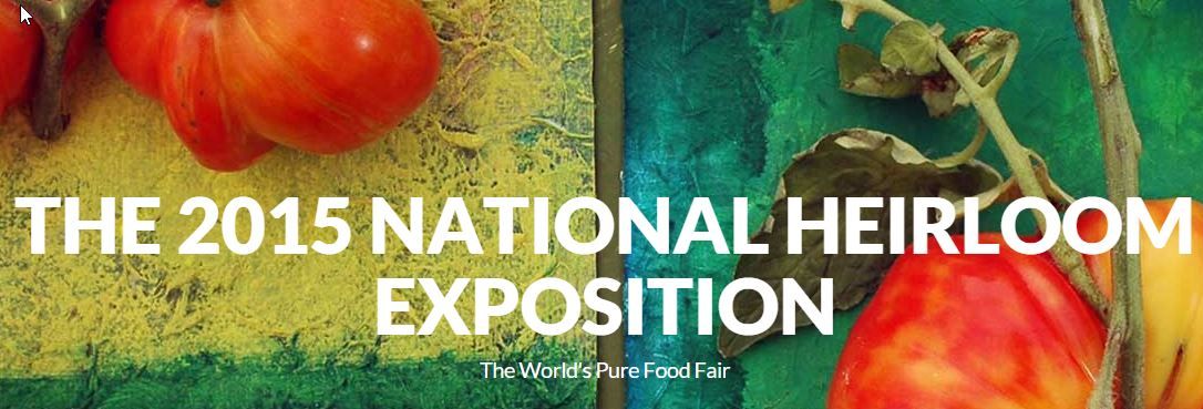 Heirloom Expo Brings Together Experts, Actvists and Public