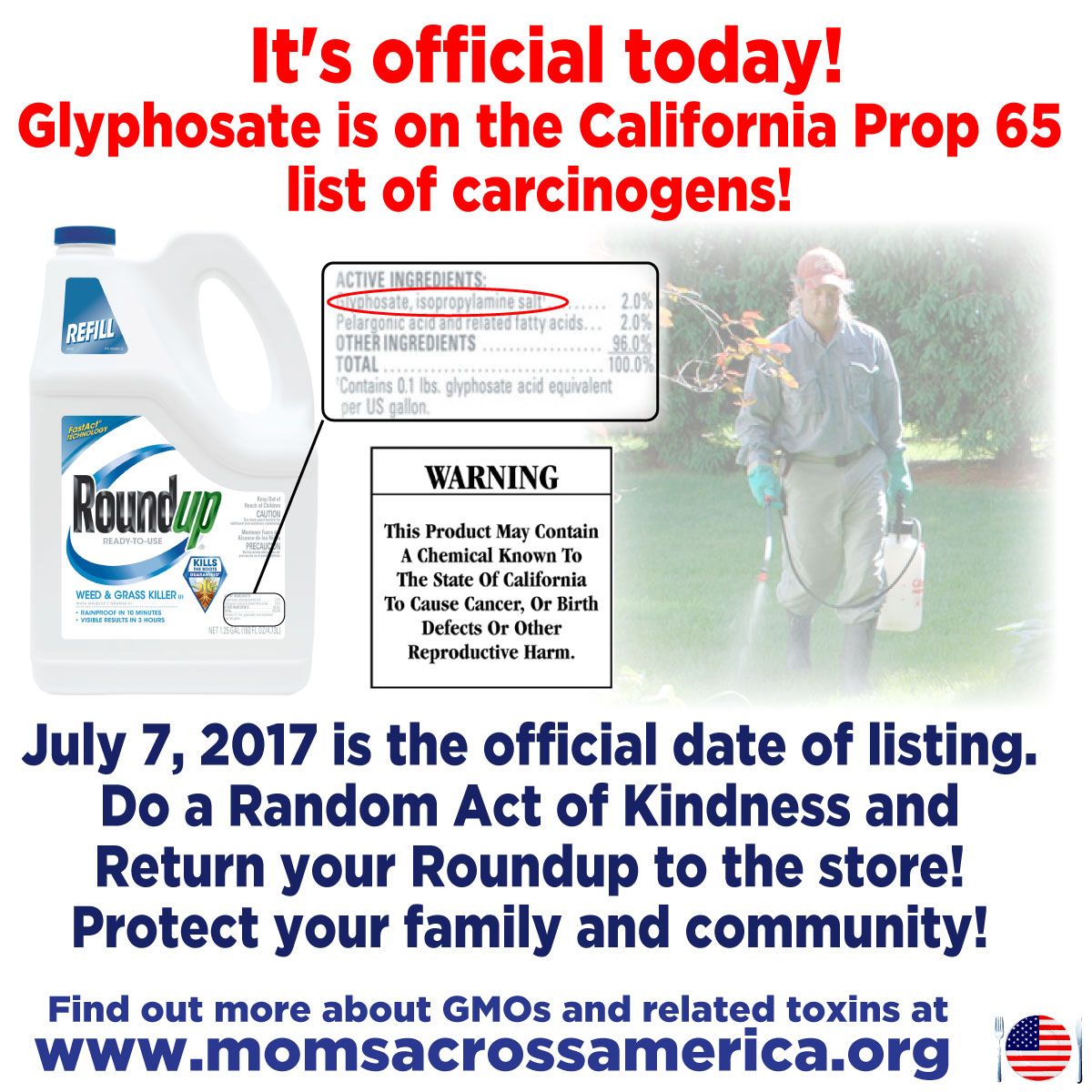 Historic Day for Our Health and Food Movement