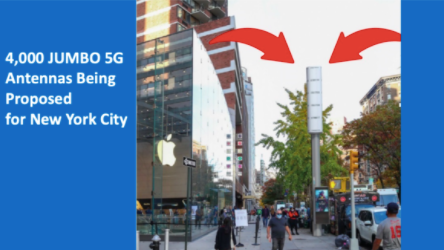 Opposition to 4000 JUMBO Cell Towers in NYC Increases