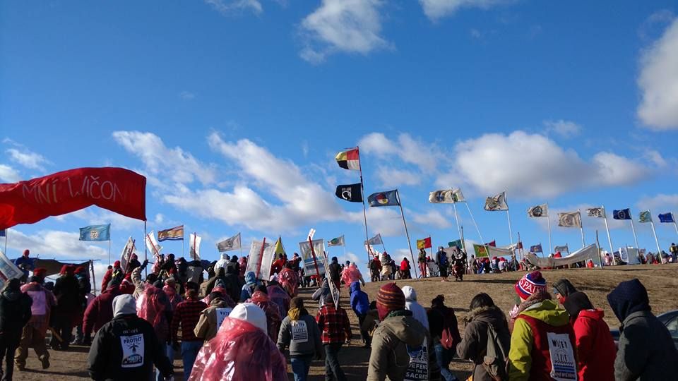Zen Honeycutt reporting from Standing Rock