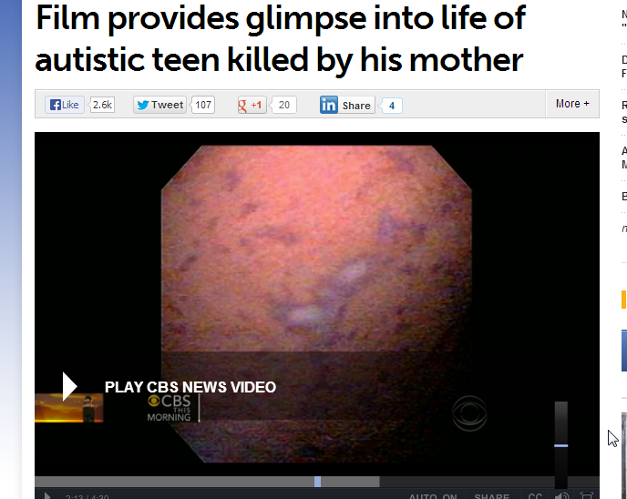 Needless Tragedy for Autistic Teen