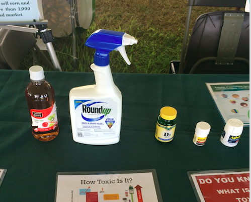 Monsanto Rep Says Roundup is Safer than Vinegar or Vitamin D3