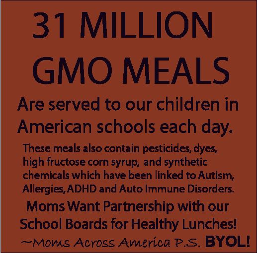 GMO Free School Lunch Options