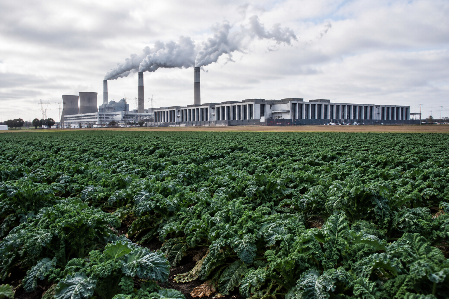 Kale Contributing to Depression? How Data Centers and Coal are Connected