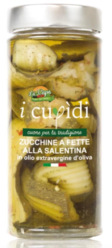 Salento zucchini slices