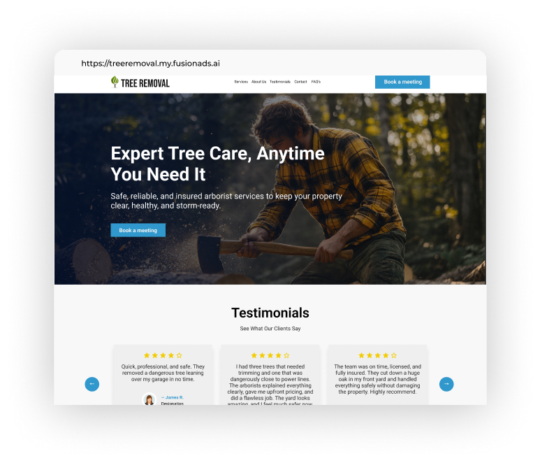 Get a professional website that turns visitors into customers