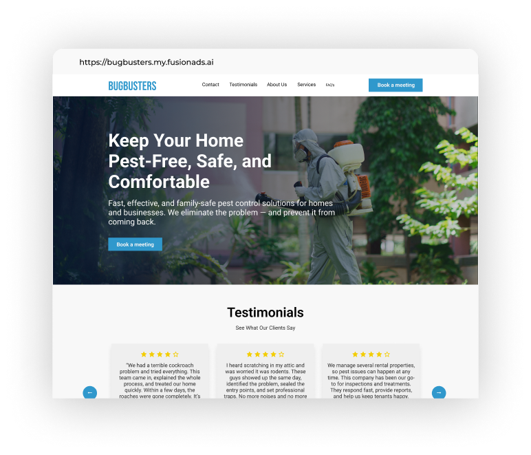 Get a professional website that turns visitors into customers