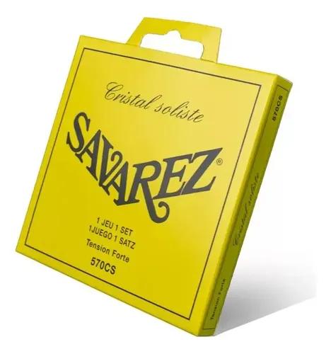 Enc Savarez Violao Nylon 570CS XAL Cristal Solist Tensão Alta
