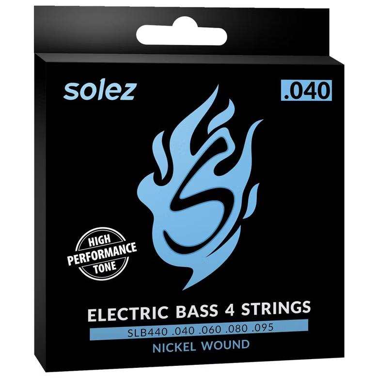 Enc Solez Baixo ,040 SLB440 4-Cordas Nickel Wound ,040 - ,095