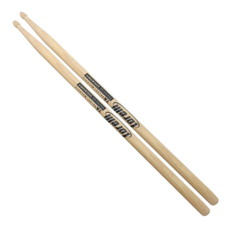 Baqueta Torelli 7A Hickory Balanceada Ponta Madeira