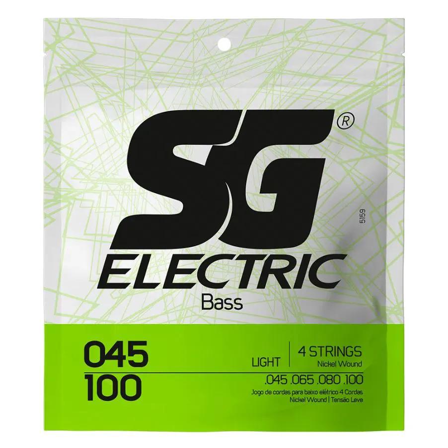 Enc SG Baixo ,045 4-Cordas Light Nickel Wond Tensão Leve ,045 - ,100
