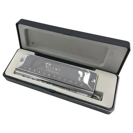 Harmonica Stagg BJH-C48 Cromática "C"(Dó) 12-Furos 48-Tons 2-Oitavas