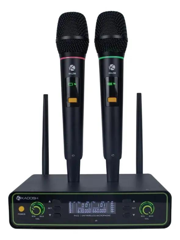 Microfone Kadosh K422M-REC Sem Fio UHF;Digital;Dinamico,Cardioide;