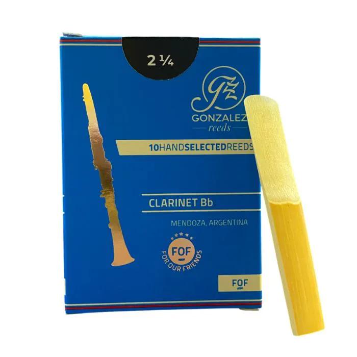 Palheta Gonzalez Clarinete FOF 2 1/4 und
