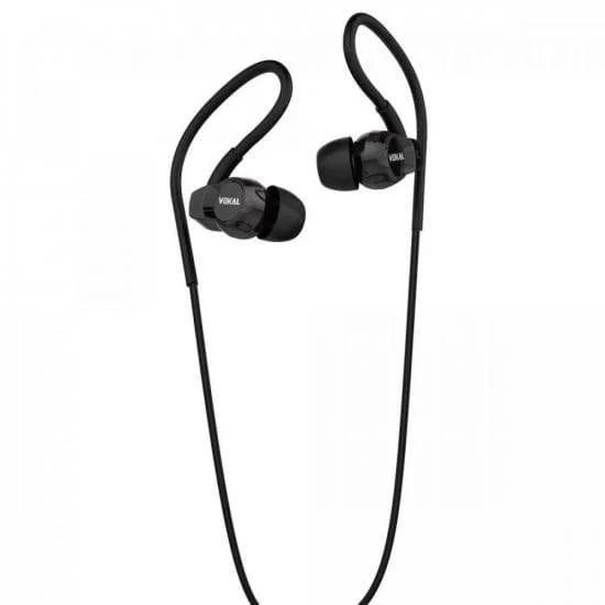 Ear Vokal Fone E40 Preto Extra Bass