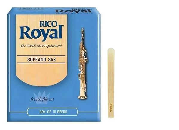 Palheta Sax Soprano Rico Royal 3 und