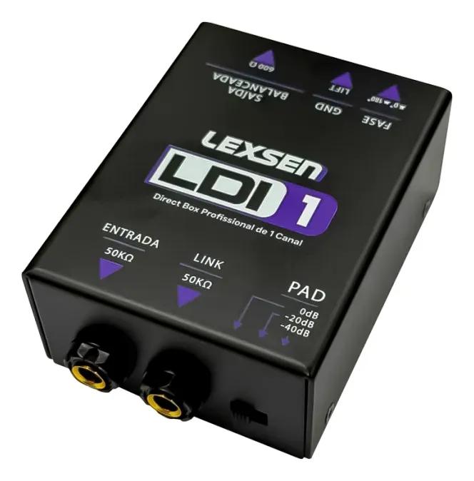 Direct Box Lexsen LDI1 Passivo 1Canal Mono